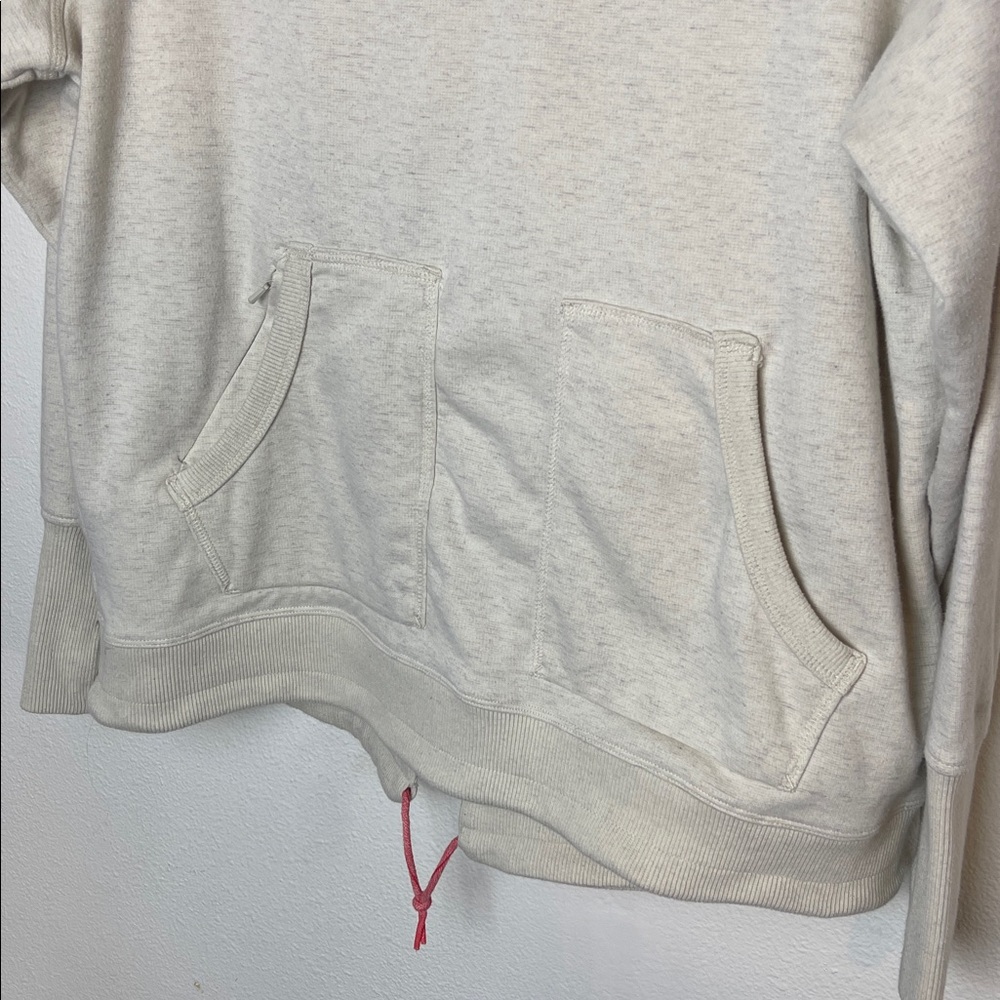 Mountain HardWear Fire Tower Oatmeal pullover hoodie L - Picture 4 of 11